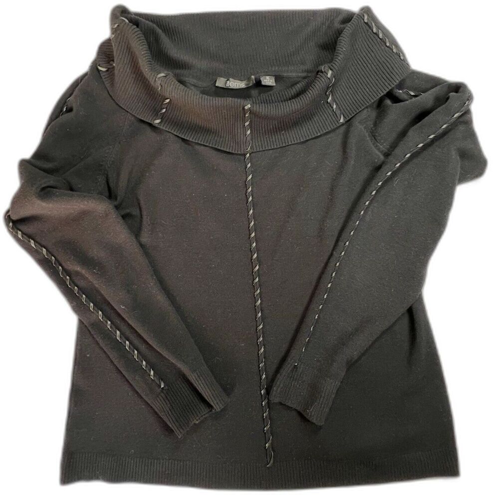 Items Brand Black‎ Boutique Cowl Neck Women’s Sweater Large